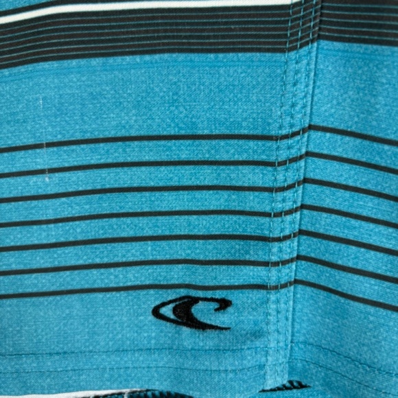 O'Neill Hyperfreak Board Shorts Color Blue White And Black Size 33 - L - Picture 6 of 14